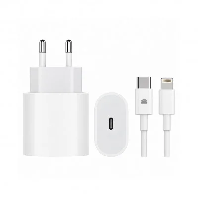 Simex SPS15 20W Pd Şarj Aleti | Type-C to Lightning Kablo