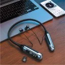 Linkage LKB-43 Boyun Askılı LCD Göstergeli Bluetooth Kulaklık | 600 Saat Kullanım | SD Kart Yuvası