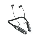 Linkage LKB-43 Boyun Askılı LCD Göstergeli Bluetooth Kulaklık | 600 Saat Kullanım | SD Kart Yuvası