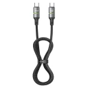 Linkage LKCB-67 60W 3A Örgülü Type-C PD Hızlı Şarj Kablosu | 2 Metre