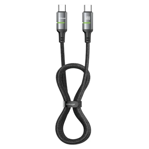 Linkage LKCB-67 60W 3A Örgülü Type-C PD Hızlı Şarj Kablosu | 2 Metre