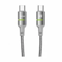 Linkage LKCB-67 60W 3A Örgülü Type-C PD Hızlı Şarj Kablosu | 2 Metre