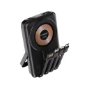 Linkage LKP63 10000 Mah 22.5W 4'lü Kablolu Stand Powerbank | LCD Gösterge | Magsafe Uyumlu