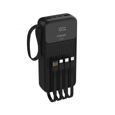 Linkage LKP-56 20000 mAh 22.5W LCD Göstergeli Kendinden Kablolu Powerbank