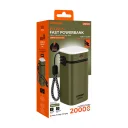 Linkage LKP-67 20000 Mah 22.5W Type-C ve Lightning Kablolu Powerbank | Işıldak