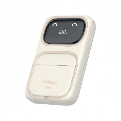 Linkage LKP-69 10000 mAh PD 20W LCD Gösterge | 15W Kablosuz Standlı Powerbank