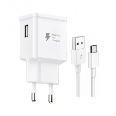 Durato DT-102 USB Çıkışlı | Type-C Kablolu 18W 3.6A Ev Şarj Aleti