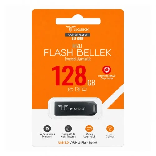 Lucatech 128GB Flash Bellek | USB 3.0