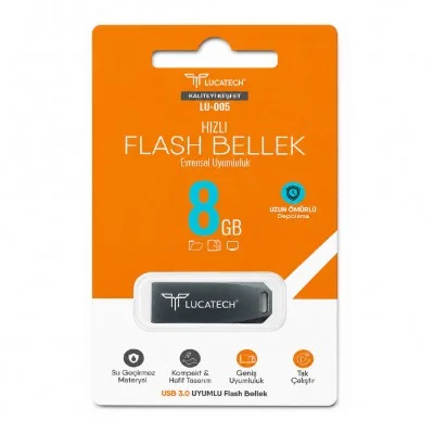 Lucatech 8GB Flash Bellek | USB 3.0