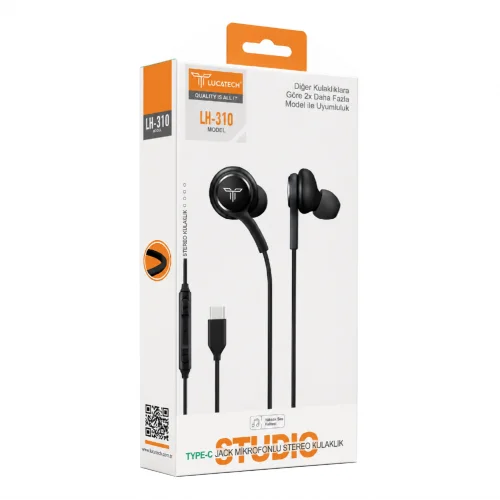 Lucatech LH-310 AKG Mikrofonlu Type-C Kablolu Kulaklık