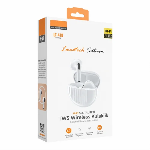 Lucatech LT418 Saturn TWS Bluetooth Kulaklık | HiFi Audio | BT 5.4
