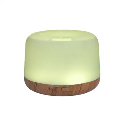 Lucatech LA-032 Ultrasonik Led Işıklı Hava Nemlendirici | Aromaterapi Kokulu | Ahşap Görünüm