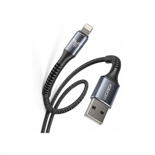 Lucatech LK-254 Lightning 6 Amper Örgülü Şarj Kablosu