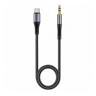Lucatech Lx-2003 Type-C to 3.5mm Aux Ses Kablosu | Hasır Kablo