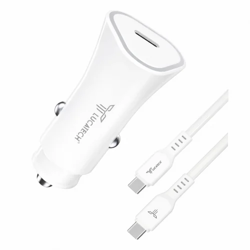 Lucatech Lc151 Pd Oto Başlık | Type-C Type-C Kablo | 45W Turbo Şarj