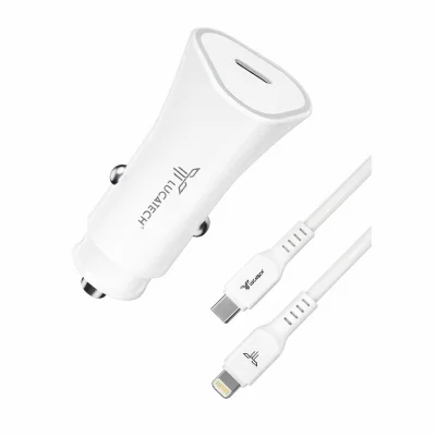 Lucatech Lc152 Pd Oto Başlık | Type-C Lightning Kablo | 45W Turbo Şarj