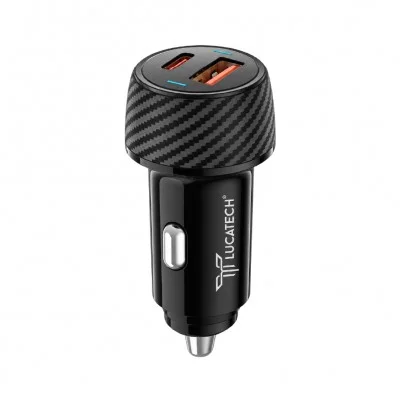 Lucatech LC159 Pd 20W | Usb 20W Araç Şarj Başlık | 40W Maksimum Güç | QC 3.0