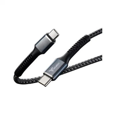 Lucatech LK-250 Type-C to Type-C 240W Hasır PD Şarj Kablosu