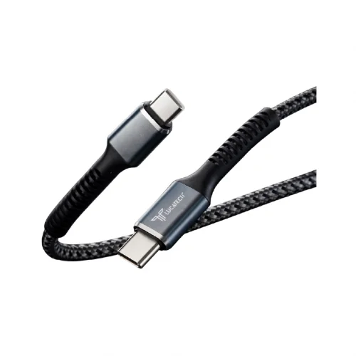 Lucatech LK-250 Type-C to Type-C 240W Hasır PD Şarj Kablosu