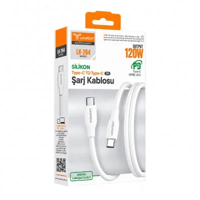 Lucatech LK-264 Type-C PD Şarj Kablosu | 120W