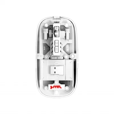 MTL MT8119 Şarjlı Kablosuz Şeffaf Mouse | WiFi | Bluetooth