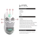 MTL MT8210 RGB USB Kablolu Oyuncu Mouse | 3200dpi