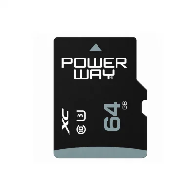 Powerway Elite Plus 64GB Hafıza Kartı | Class10 U3