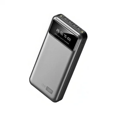 Powerway T10 10000 mAh 4 lü Kablolu Standlı Powerbank | El Feneri | LCD Gösterge