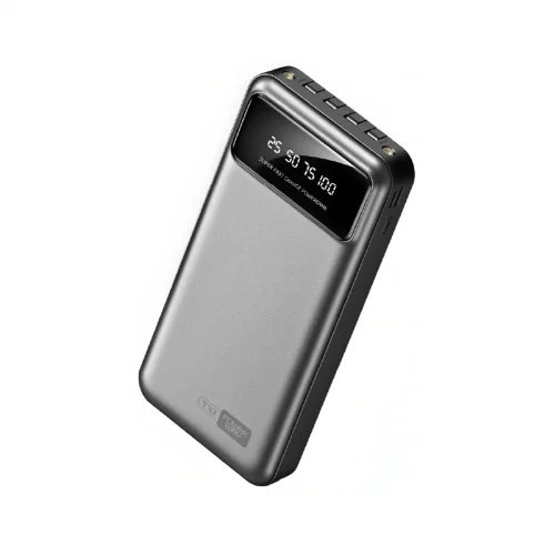 Powerway T10 10000 mAh 4 lü Kablolu Standlı Powerbank | El Feneri | LCD Gösterge