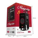Powerway Mayestro MT90 Taşınabilir Bluetooth Speaker | Çift Mikrofon | Karaoke Sistemi | TWS