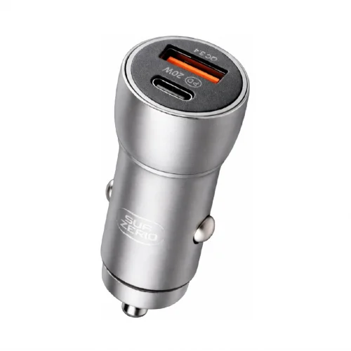 Subzero CR33 20W 3.4A Hızlı PD | Usb Metal Araç Şarj Başlığı