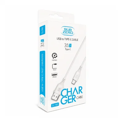 Subzero CL180 3.1A 1M Type-C Kablo