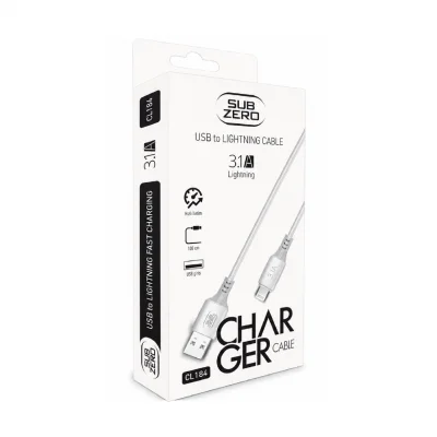Subzero CL184 3.1A 1M Lightning Kablo