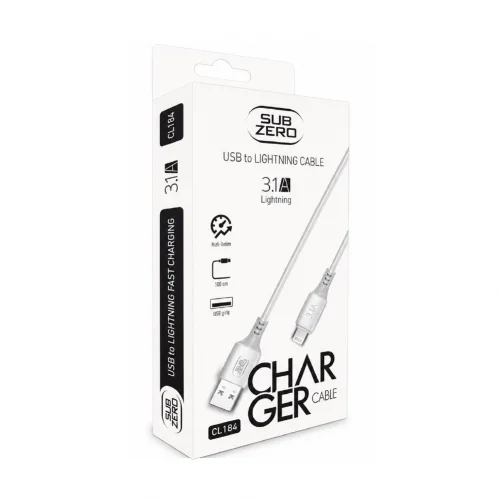 Subzero CL184 3.1A 1M Lightning Kablo