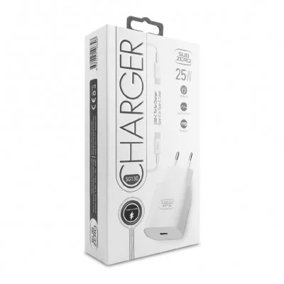 Subzero Sg130 Type-C Başlık | Type-C PD Kablolu Turbo Göstergeli 25W Şarj Cihazı