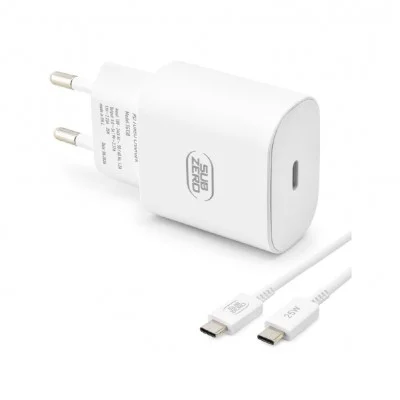 Subzero Sg130 Type-C Başlık | Type-C PD Kablolu Turbo Göstergeli 25W Şarj Cihazı