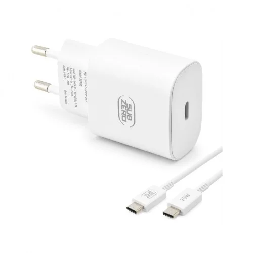 Subzero Sg130 Type-C Başlık | Type-C PD Kablolu Turbo Göstergeli 25W Şarj Cihazı