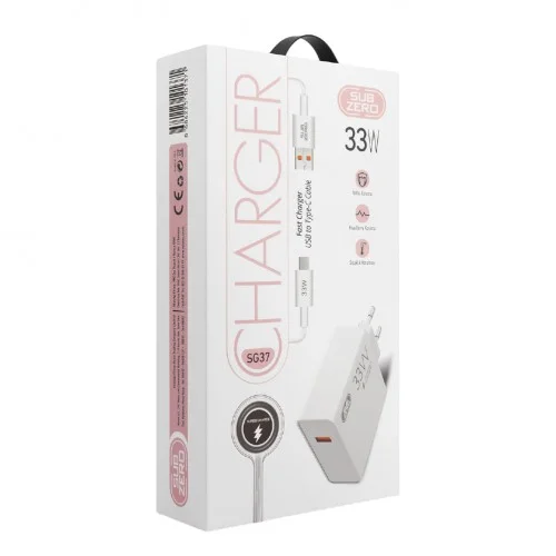 Subzero Sg37 Fast Type-C Ev Şarjı | 33W