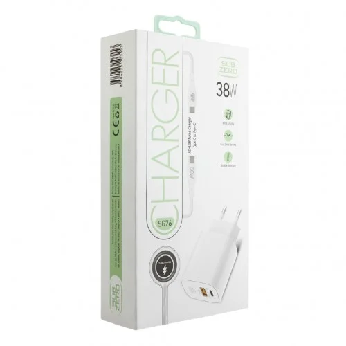 Subzero SG76 38W Usb/Pd Girişili Type-C Turbo Şarj Aleti
