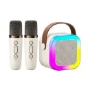 Subzero WR188 Bluetooth Karaoke Mini Speaker | Çift Kablosuz Mikrofon