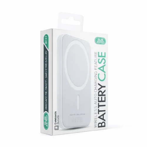 Subzero BC22 5000 mAh Kablosuz Şarj Özellikli Powerbank