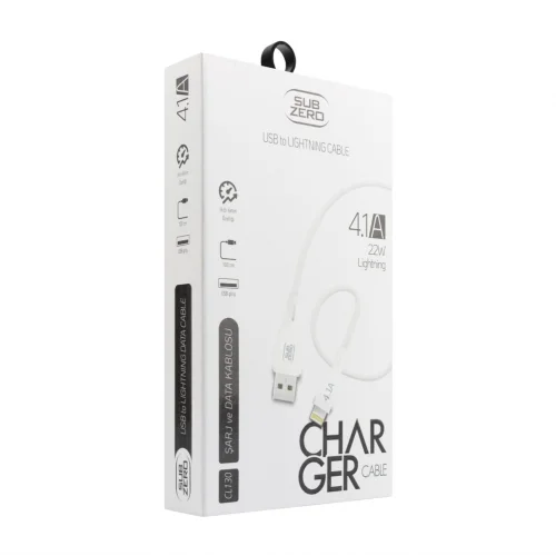 Subzero CL130 Lightning 22W 4.1A Data | Şarj Kablosu