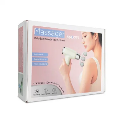 Subzero Max90 Titreşimli Tüm Vücut Masaj Aleti | 9 Başlıklı