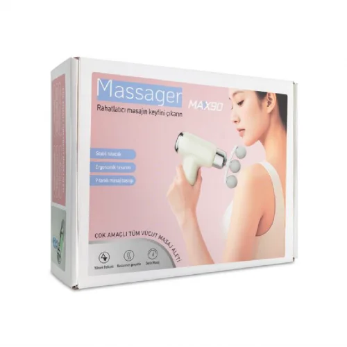 Subzero Max90 Titreşimli Tüm Vücut Masaj Aleti | 9 Başlıklı
