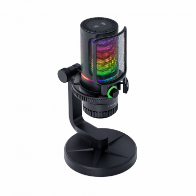 Subzero WM77 Profesyonel Podcast Vokal Kayıt Mikrofonu | USB | ENC | RGB Işıklı