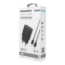 Dramex SPD25T Type-C Başlık Giriş | Type-C Kablolu 25W 3.0 Amper PD Ev Şarj Aleti
