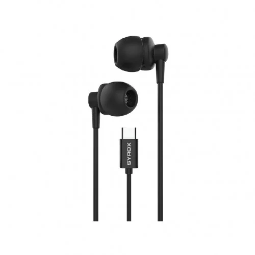 Syrox K13T Type-C Girişli Silikonlu | Mikrofonlu Kulaklık
