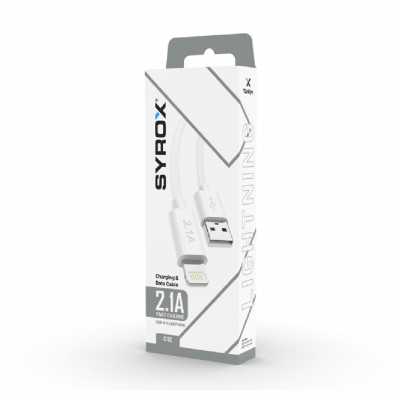 Syrox C12 Lightning 2A Şarj Kablosu