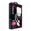 Syrox IPD35T Type-C Başlık Giriş | Type-C Kablolu 35W PD Ev Şarj Aleti