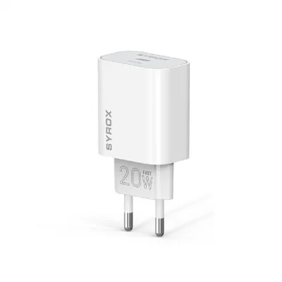Syrox Pd20b 20w 3.0 Amper Type-c Giriş Pd Ev Başlık